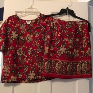 Beautiful 2 Piece Summer Wrap Dress Size 6